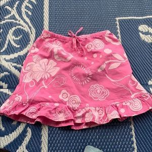 Pink And White Girls skirt 🌺Size 6
